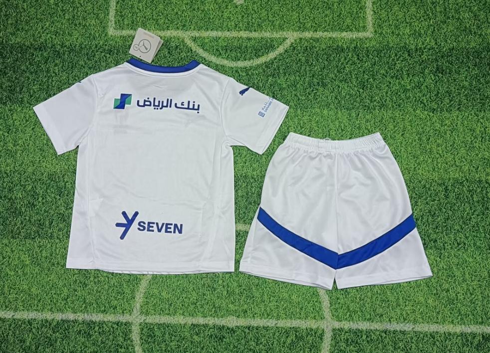 24/25 Al-Hilal FC Away Football Shirt Kids Size Suit-mysite Custom Football Kit- Nextkits