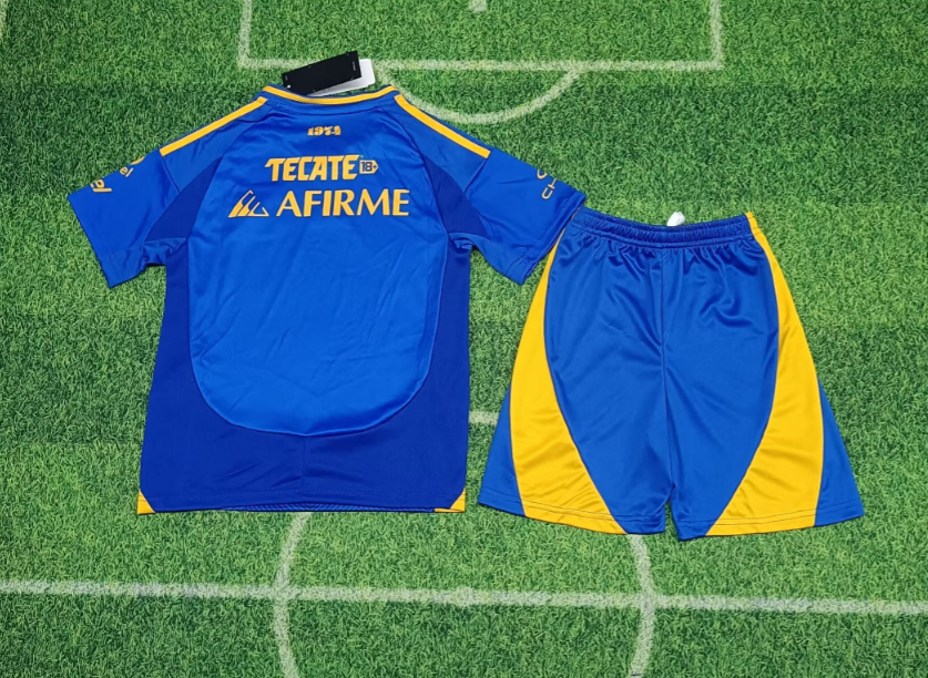 24/25 Tigres Away Football Shirt Kids Size Suit-mysite Custom Football Kit- Nextkits