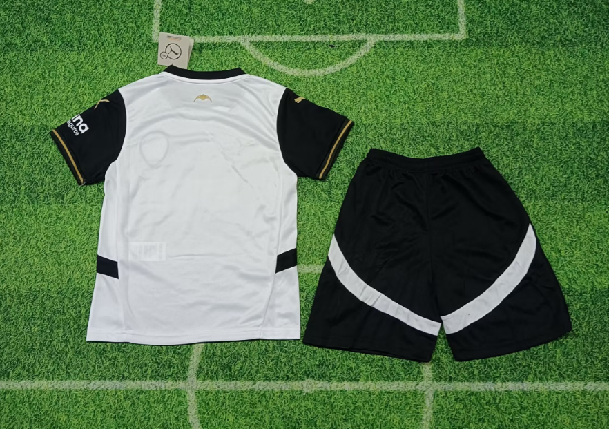 24/25 Valencia Home Football Shirt Kids Size Suit-mysite Custom Football Kit- Nextkits