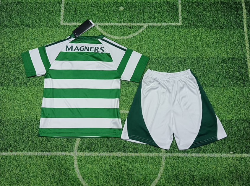 24/25 Celtic Home Football Shirt Kids Size Suit-mysite Custom Football Kit- Nextkits