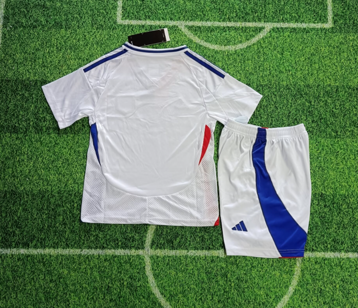 24/25 Lyon Home Football Shirt Kids Size Suit-mysite Custom Football Kit- Nextkits