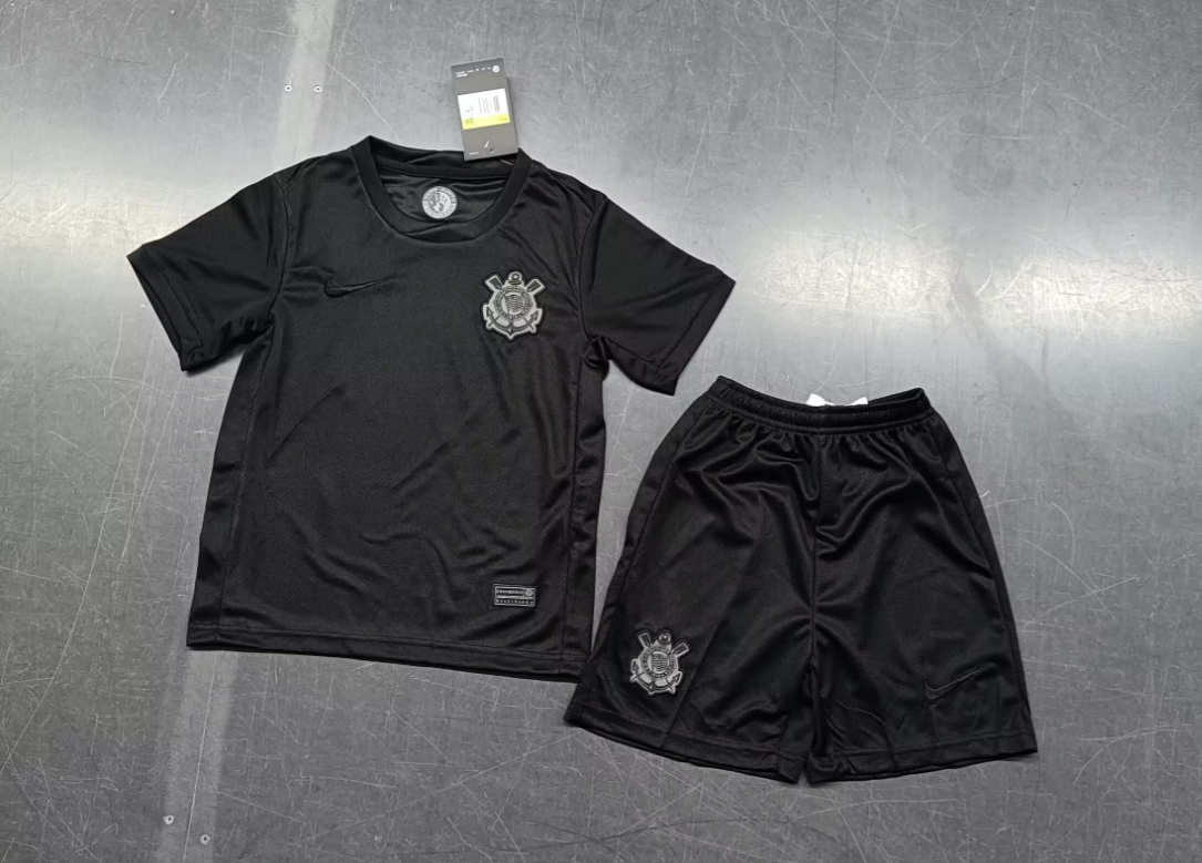 24/25 New Corinthians Away Football Shirt Kids Size Suit-mysite Custom Football Kit- Nextkits
