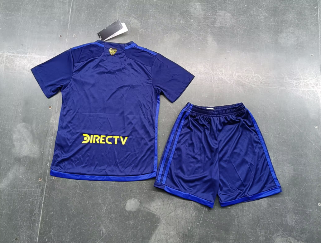 24/25 Boca Juniors Third Away Football Shirt Kids Size Suit-mysite Custom Football Kit- Nextkits