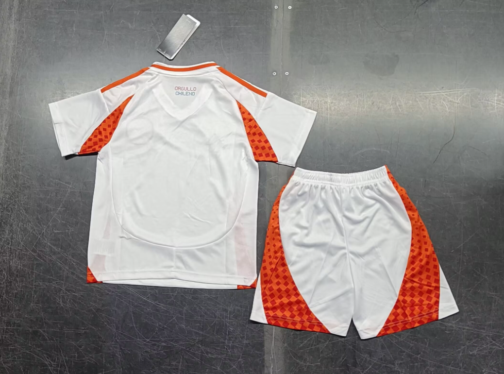 24/25 Chile Away Football Shirt Kids Size Suit-mysite Custom Football Kit- Nextkits