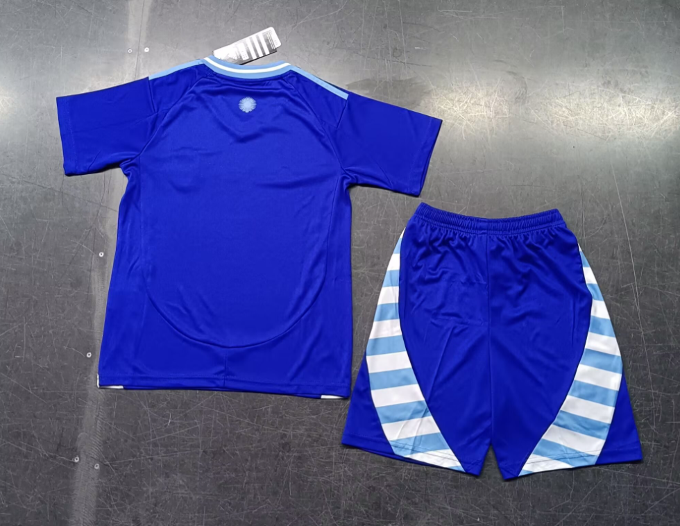 24/25 Argentina Away Football Shirt Kids Size Suit-mysite Custom Football Kit- Nextkits
