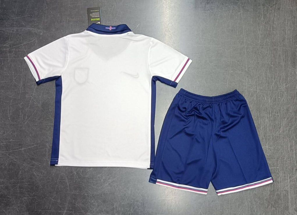 24/25 England Authentic Home Football Shirt Kids Size Suit-mysite Custom Football Kit- Nextkits