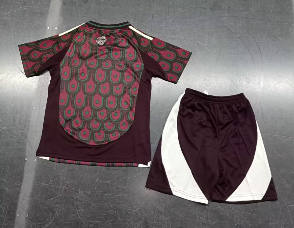 24/25 Mexicoru Home Football Shirt Kids Size Suit-mysite Custom Football Kit- Nextkits