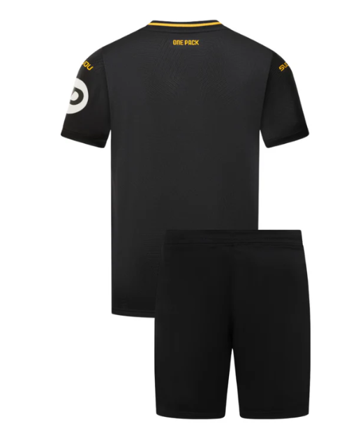 24/25 Wolverhampton Wanderers Away Football Shirt Kids Size Suit-mysite Custom Football Kit- Nextkits