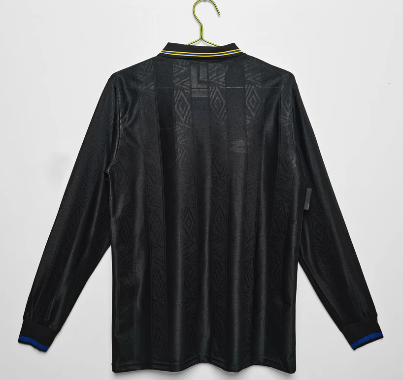 93/94 Retro Long Sleeve Manchester United Away Football Shirt-mysite Custom Football Kit- Nextkits