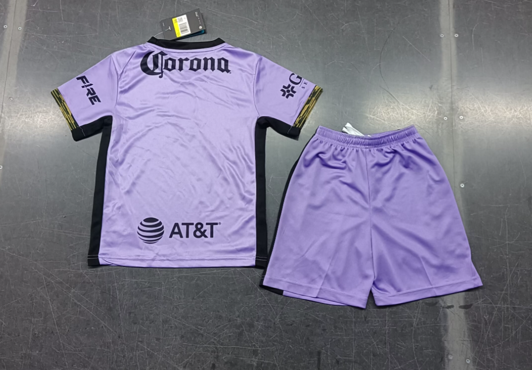 23/24 Club America Third Football Jersey Kids Size Suit-mysite Custom Football Kit- Nextkits