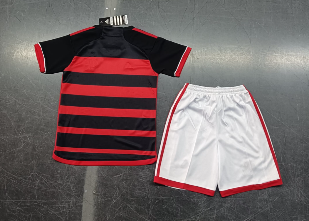 24/25 Flamenco Home Football Shirt Kids Size Suit-mysite Custom Football Kit- Nextkits
