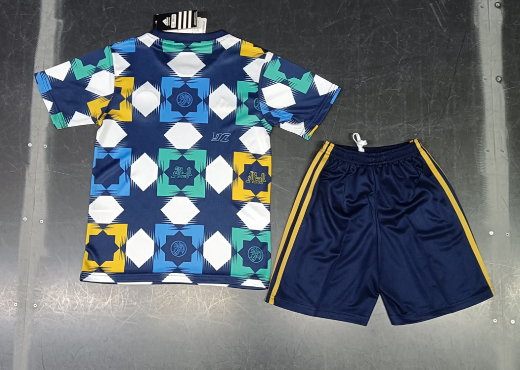 23/24 Algeria Training Football Shirt Kids Size Suit-mysite Custom Football Kit- Nextkits