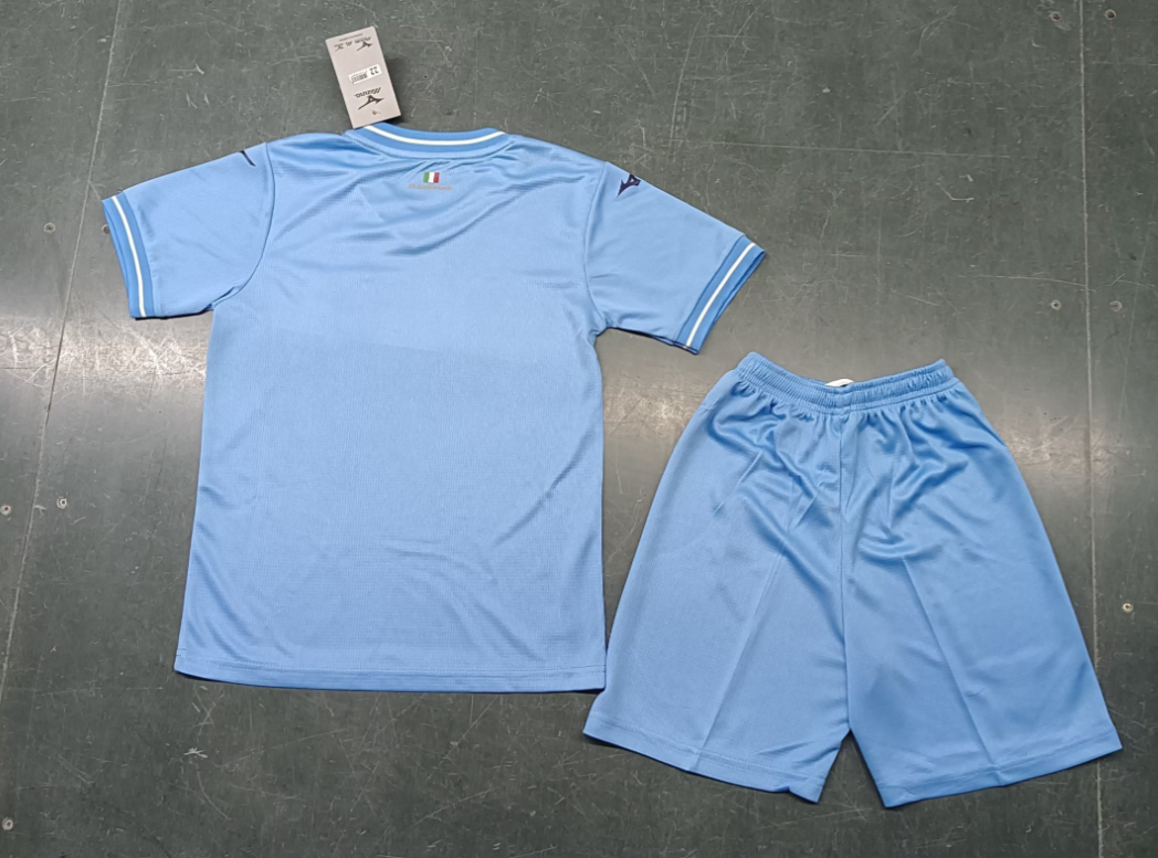 23/24 Lazio Home Football Shirt Kids Size Suit-mysite Custom Football Kit- Nextkits