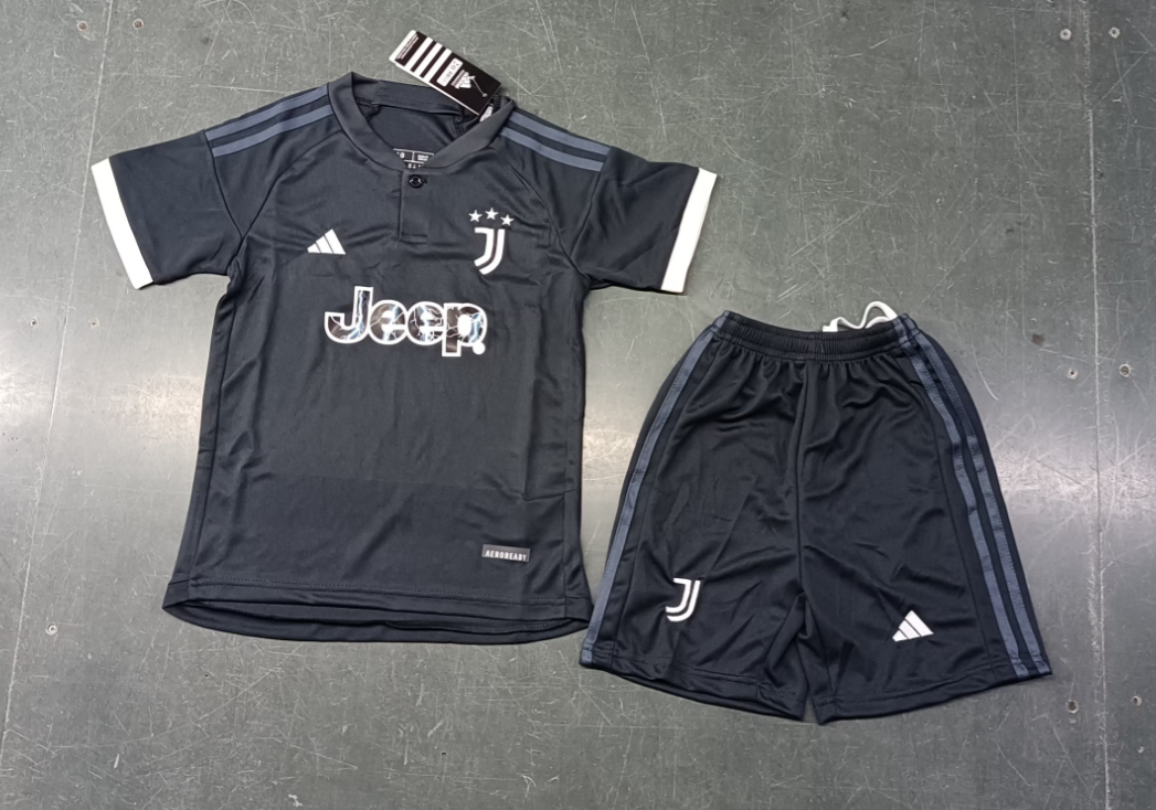 23/24 Juventus Third Football Shirt Kids Size Suit-mysite Custom Football Kit- Nextkits