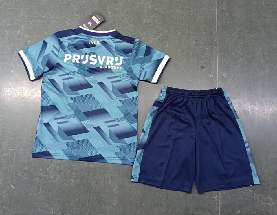 23/24 Feyenoord Rotterdam Away Football Shirt Kids Size Suit-mysite Custom Football Kit- Nextkits