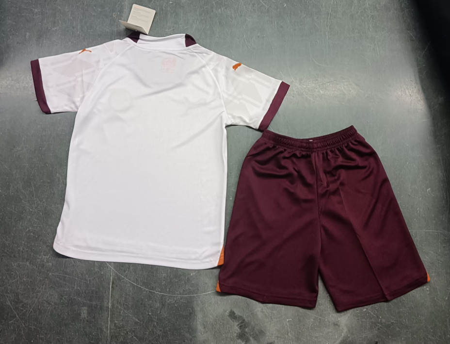 23/24 Manchester City Away Football Jersey Kids Size Suit-mysite Custom Football Kit- Nextkits