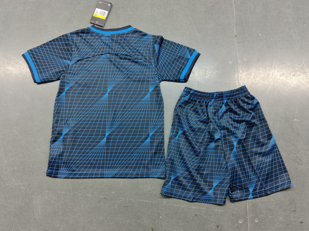 23/24 Chelsea Away Football Shirt Kids Size Suit-mysite Custom Football Kit- Nextkits