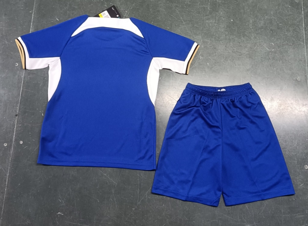 23/24 Chelsea Home Football Shirt Kids Size Suit-mysite Custom Football Kit- Nextkits