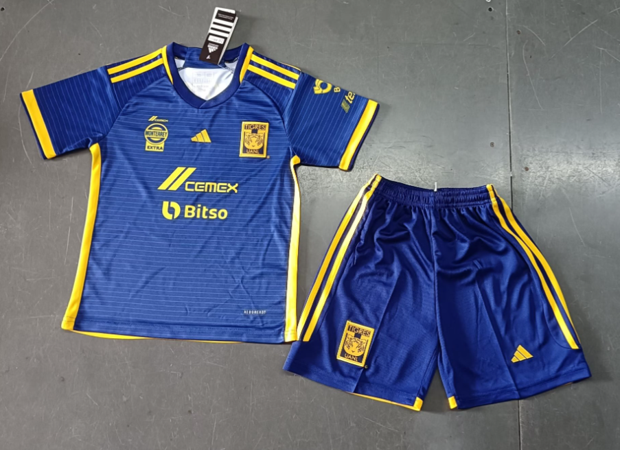 23/24 Tigres UANL Away Football Shirt Kids Size Suit-mysite Custom Football Kit- Nextkits