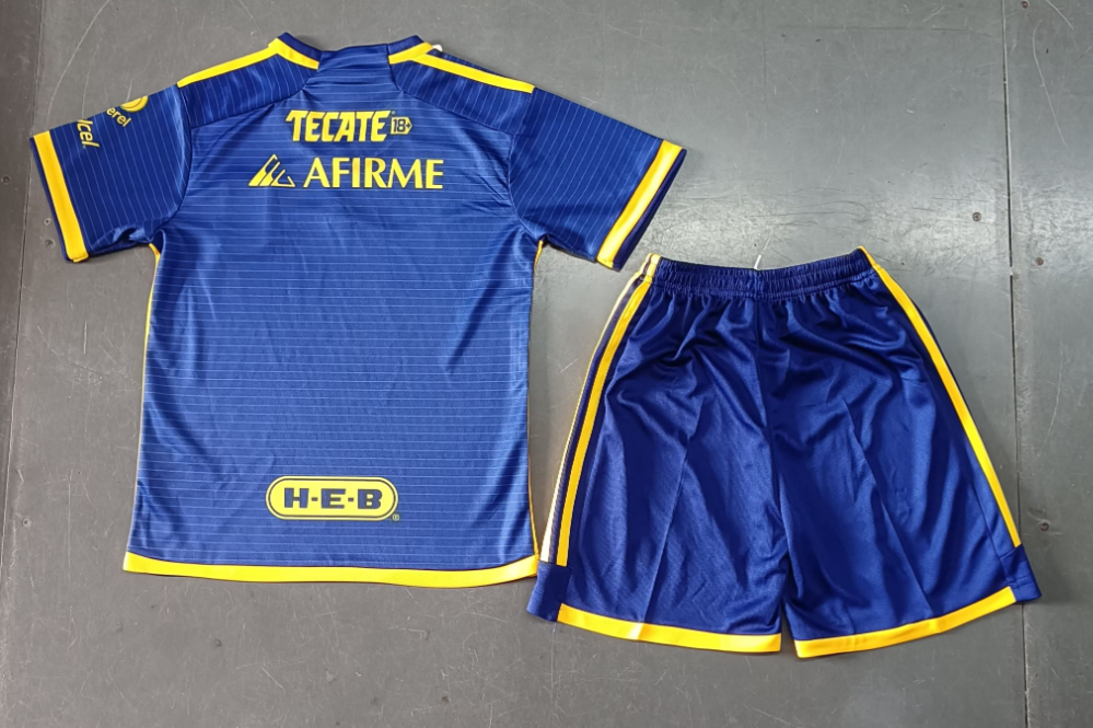 23/24 Tigres UANL Away Football Shirt Kids Size Suit-mysite Custom Football Kit- Nextkits
