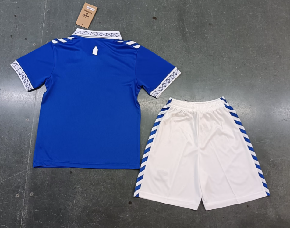 23/24 Everton Home Football Shirt Kids Size Suit-mysite Custom Football Kit- Nextkits