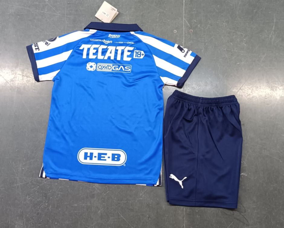 23/24 Monterrey Home Football Jersey Kids Size Suit-mysite Custom Football Kit- Nextkits