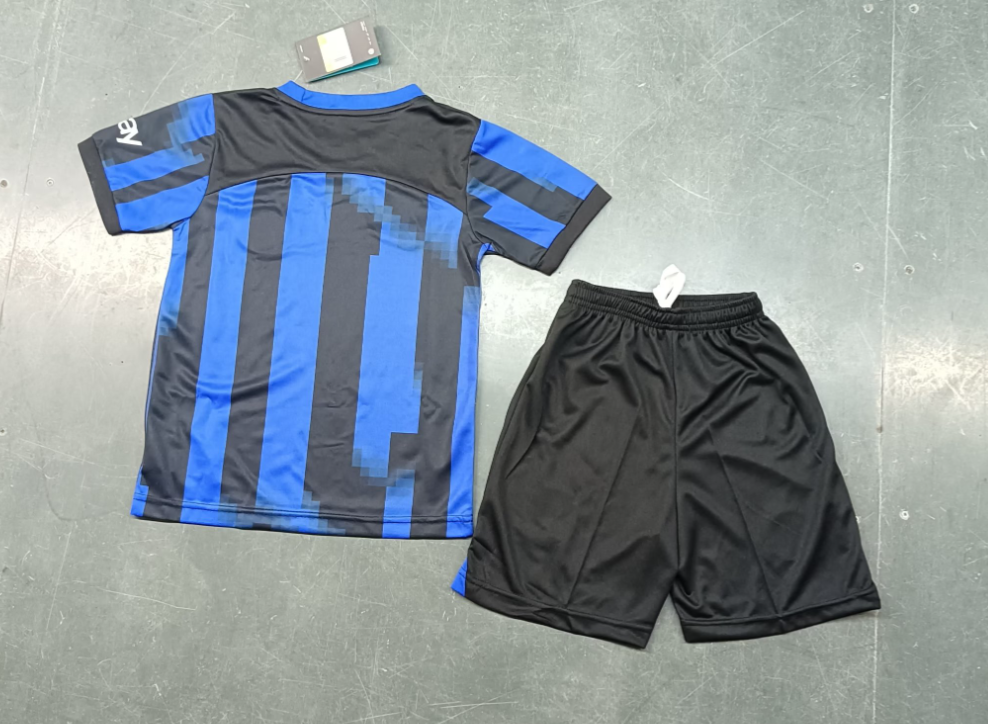23/24 Inter Milan Home Football Shirt Kids Size Suit-mysite Custom Football Kit- Nextkits