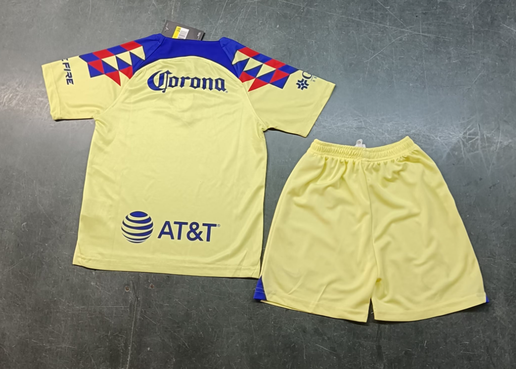 23/24 Club America Home Football Jersey Kids Size Suit-mysite Custom Football Kit- Nextkits