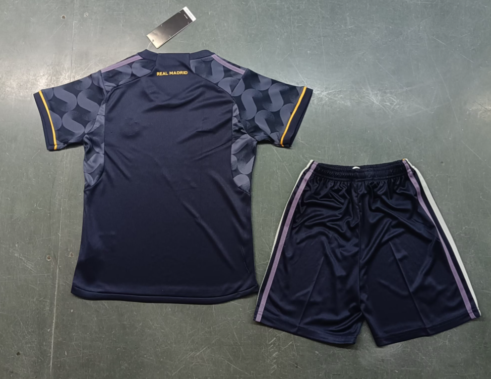 23/24 Real Madrid Away Football Shirt Kids Size Suit-mysite Custom Football Kit- Nextkits