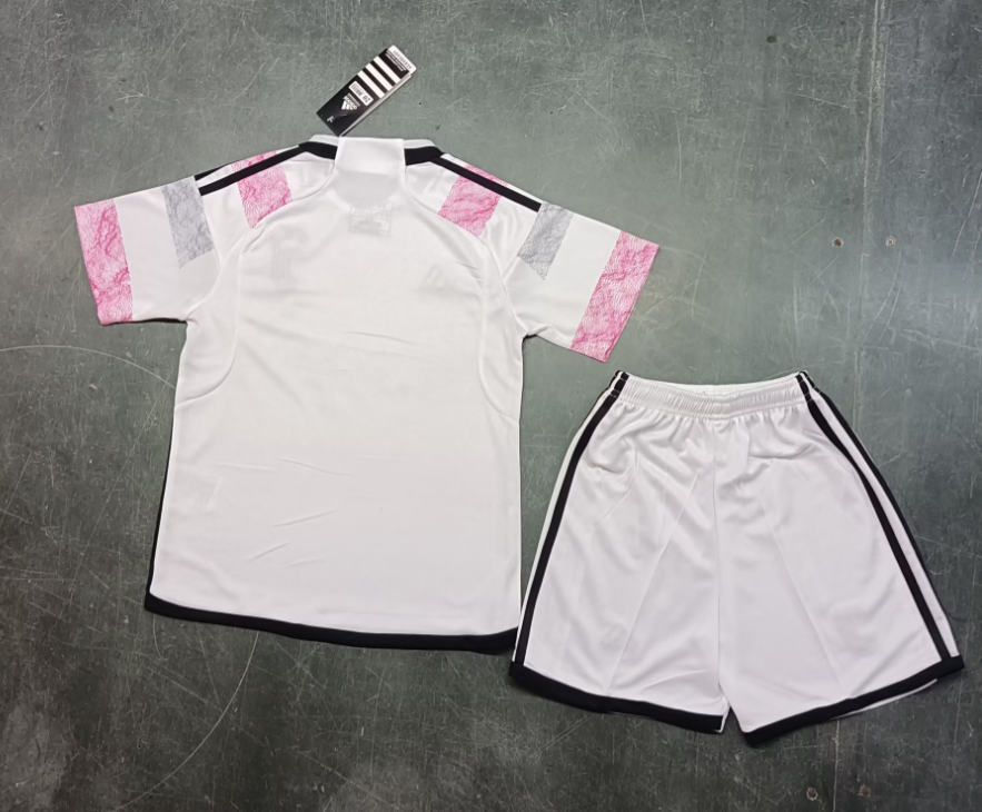 23/24 Juventus Away Football Shirt Kids Size Suit-mysite Custom Football Kit- Nextkits