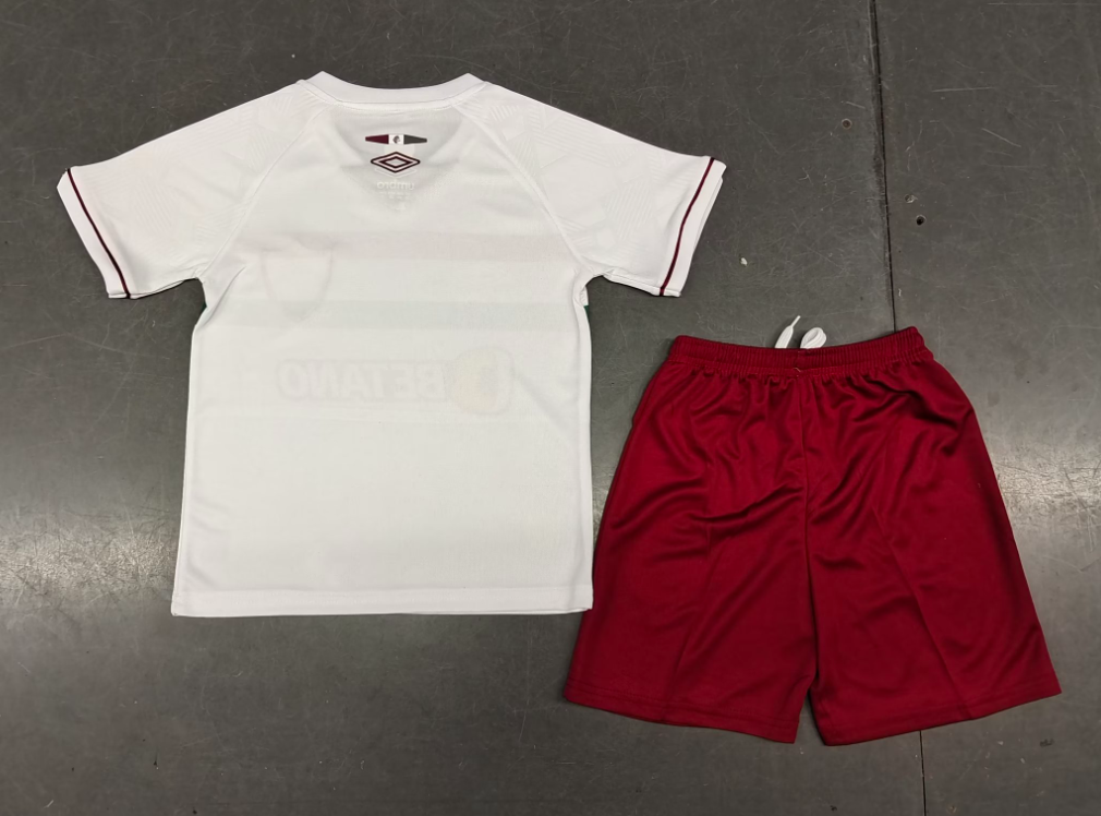 23/24 Fluminense Away Football Shirt Kids Size Suit-mysite Custom Football Kit- Nextkits