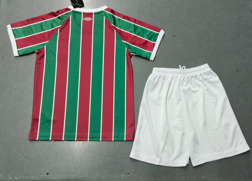 23/24 Fluminense Home Football Shirt Kids Size Suit-mysite Custom Football Kit- Nextkits