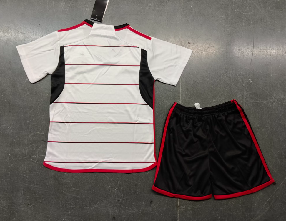 23/24 Flamenco Away Football Shirt Kids Size Suit-mysite Custom Football Kit- Nextkits