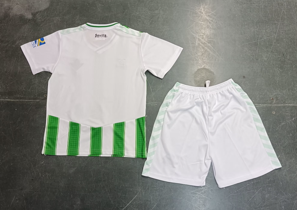 23/24 Real Betis Home Football Shirt Kids Size Suit-mysite Custom Football Kit- Nextkits