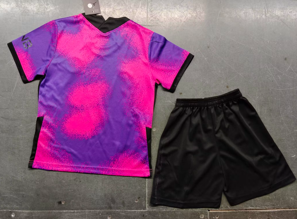 21/22 Paris Saint-Germain Away Football Shirt Kids Size Suit-mysite Custom Football Kit- Nextkits