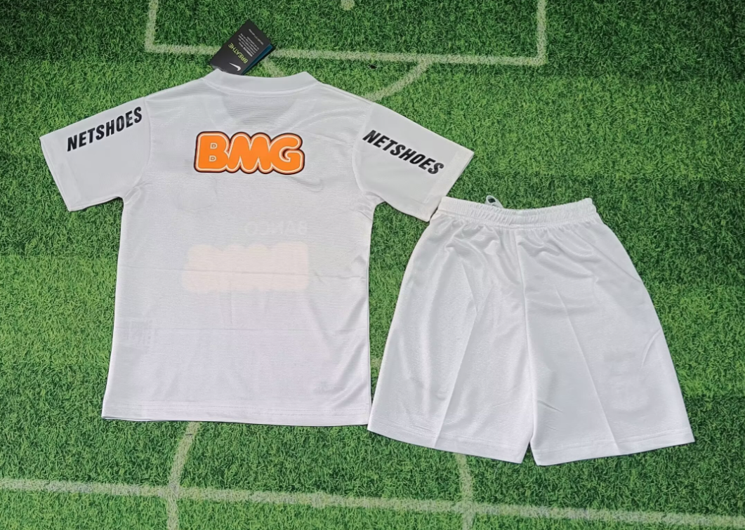 12/13 Retro Santos Laguna Home Football Shirt Kids Size Suit-mysite Custom Football Kit- Nextkits