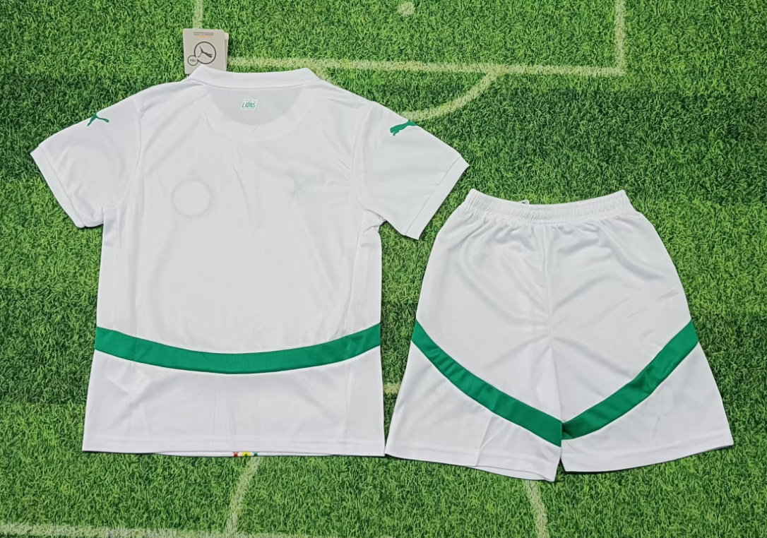 24/25 Senegal Home Football Shirt Kids Size Suit-mysite Custom Football Kit- Nextkits