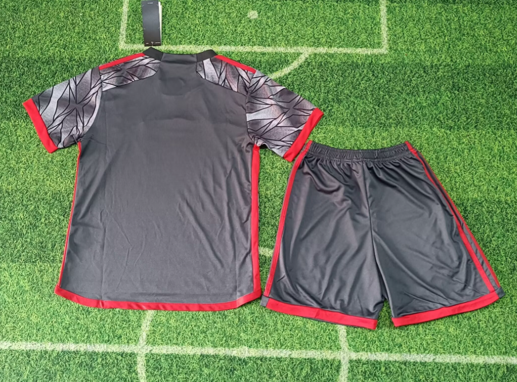 24/25 Flamenco Third Away Football Shirt Kids Size Suit-mysite Custom Football Kit- Nextkits