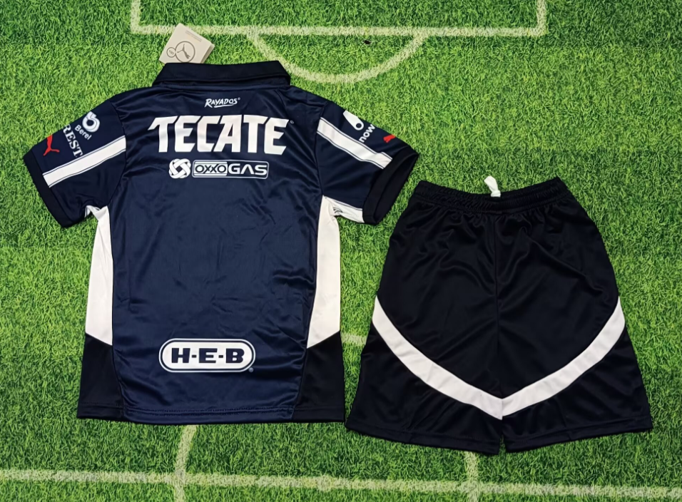 24/25 Monterrey Home Football Shirt Kids Size Suit-mysite Custom Football Kit- Nextkits