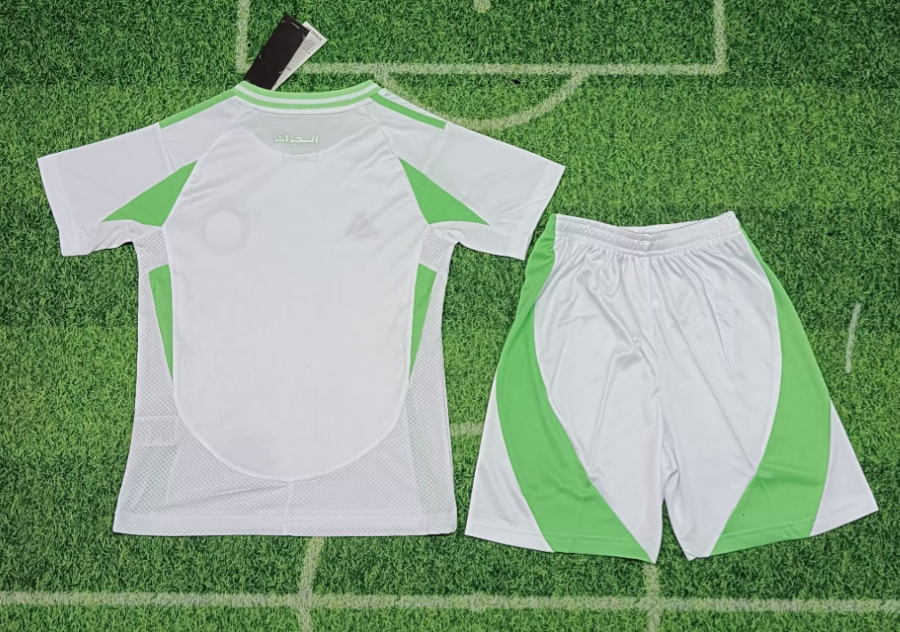 24/25 Algeria Home Football Shirt Kids Size Suit-mysite Custom Football Kit- Nextkits