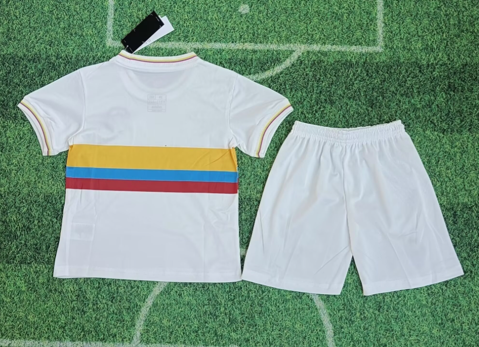 24/25 Colombia 100th Anniversary Edition Football Shirt Kids Size Suit-mysite Custom Football Kit- Nextkits