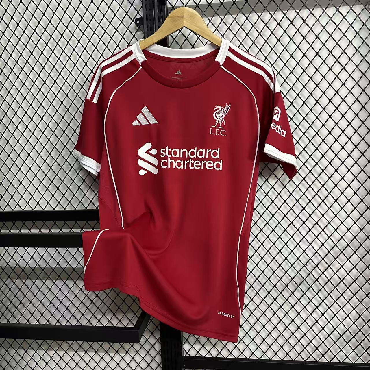 25/26 Liverpool Home Football Shirt-mysite Custom Football Kit- Nextkits