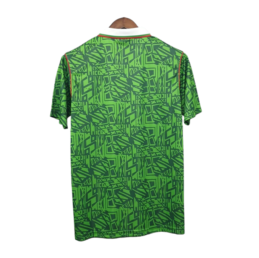 1994 Retro Mexico Home Soccer Jersey-mysite Custom Football Kit- Nextkits