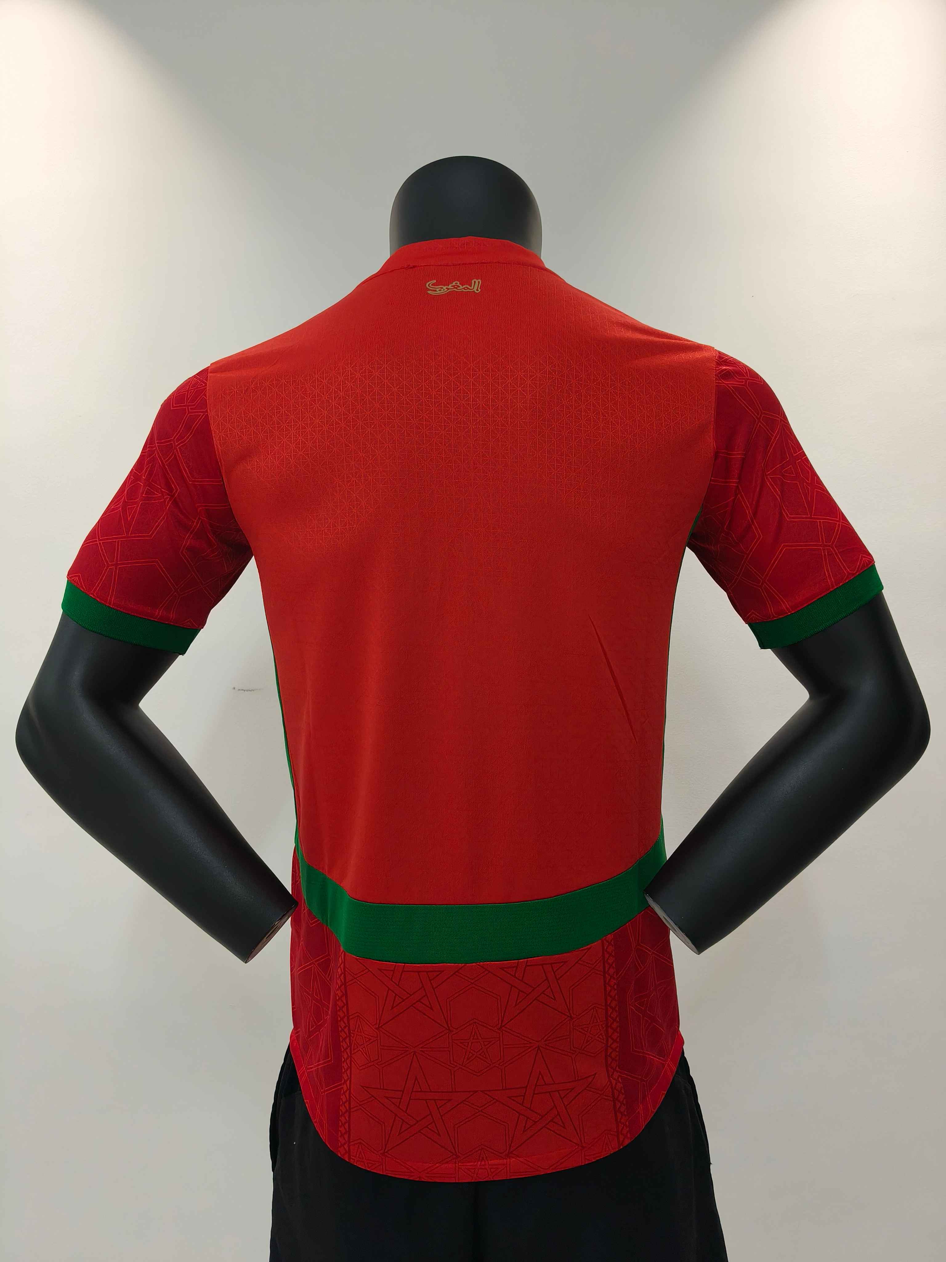 24/25 Player Version Morocco Home Football Jersey-mysite Custom Football Kit- Nextkits