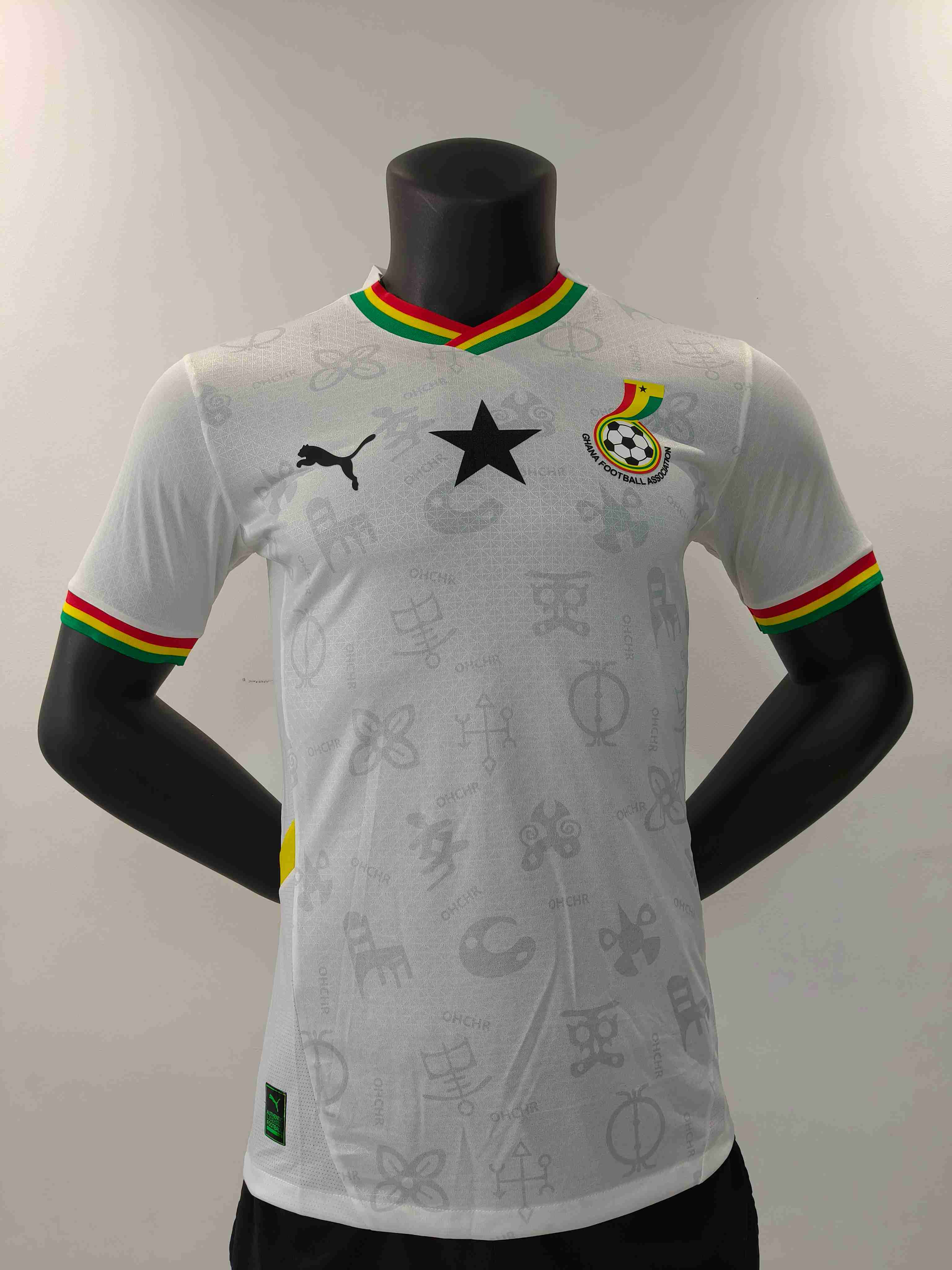 24/25 Player Version Ghana Away Football Shirt-mysite Custom Football Kit- Nextkits