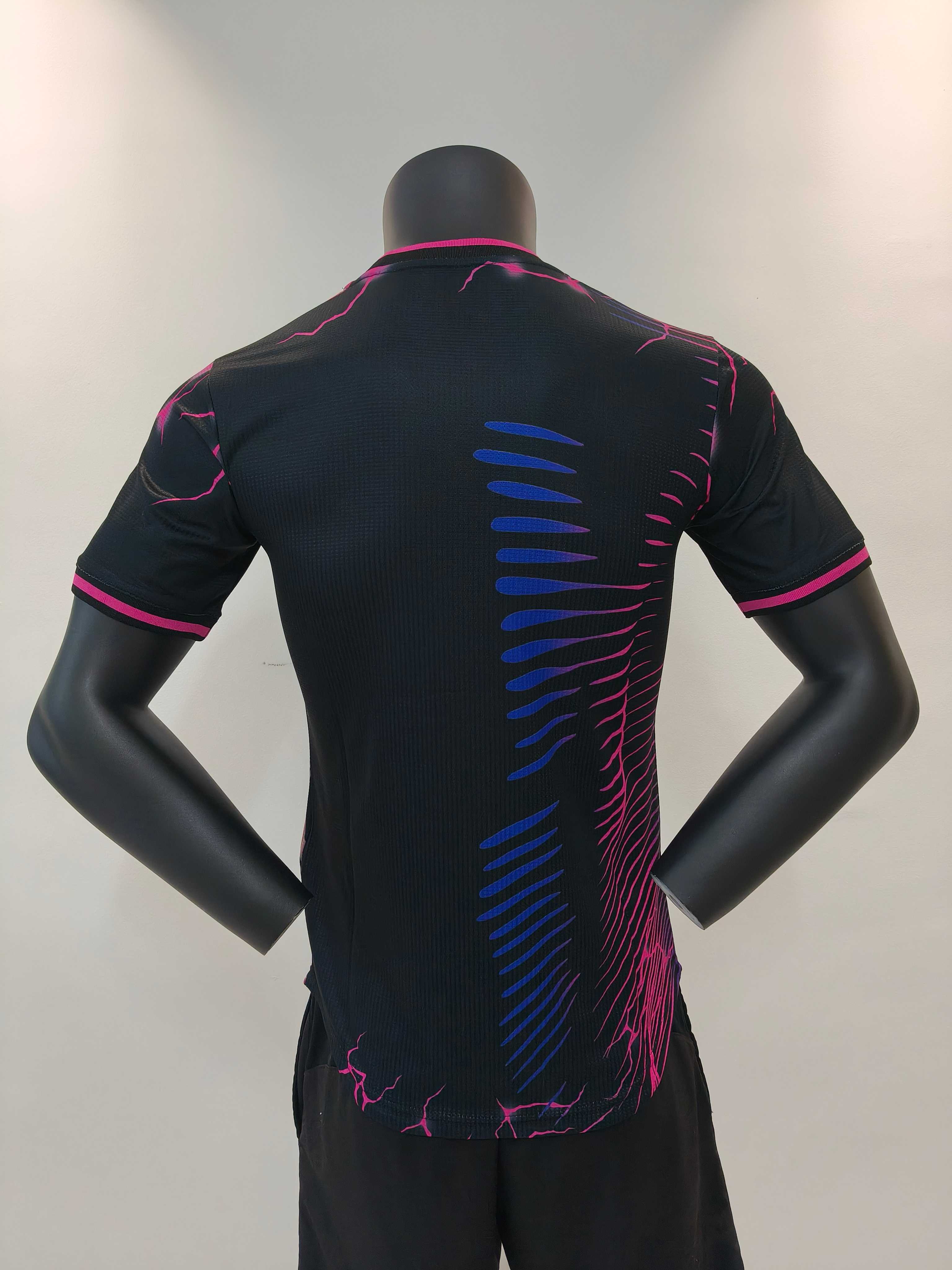 24/25 Real Madrid Red Leopard Special Edition Football Shirt-mysite Custom Football Kit- Nextkits