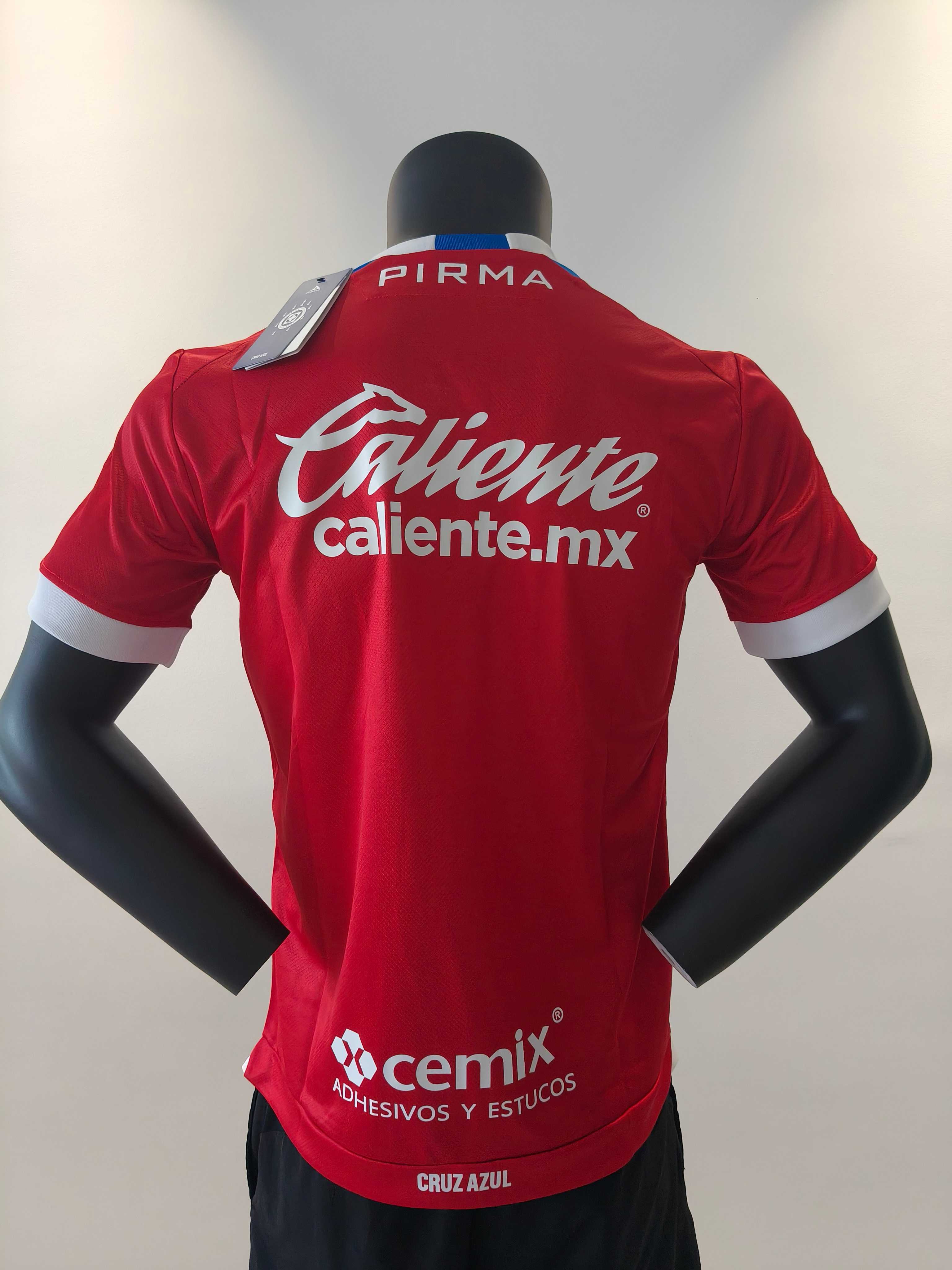 24/25 Player Version Cruz Azul Red Goalkeeper Football Shirt-mysite Custom Football Kit- Nextkits