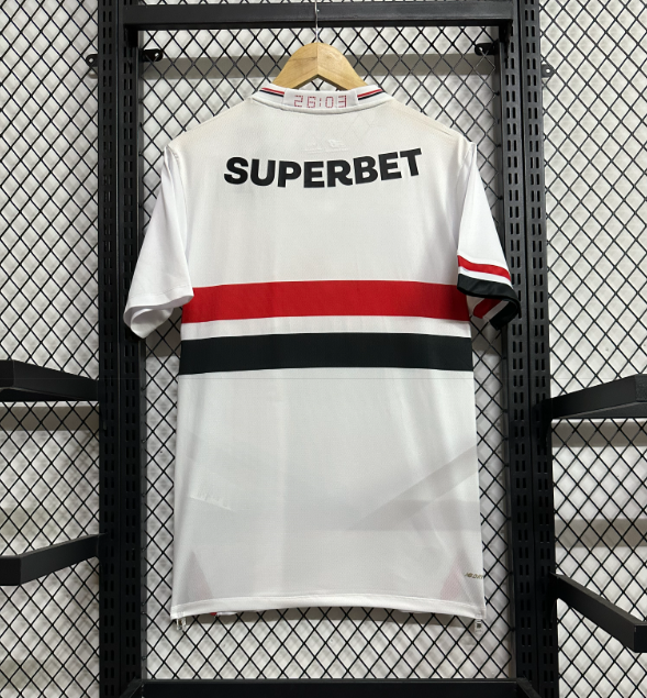 25/26 Sao Paulo Home Football Shirt-mysite Custom Football Kit- Nextkits