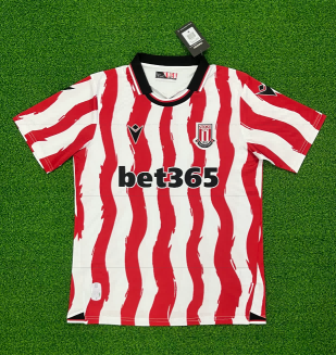 25/26 Stoke City Home Football Shirt-mysite Custom Football Kit- Nextkits