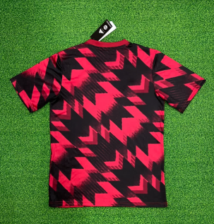 25/26 Manchester United Red/Black Training Football Shirt-mysite Custom Football Kit- Nextkits